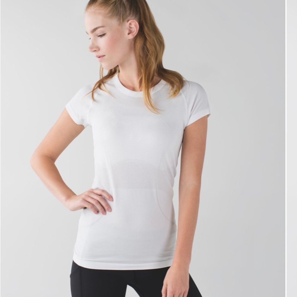Lululemon Swiftly Tech White Short Sleeves